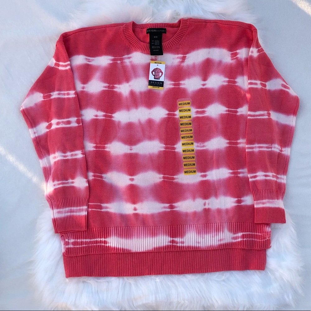 Design History Tie Dye Sweater Size M - Picture 7 of 9